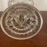 Vintage cut crystal vase