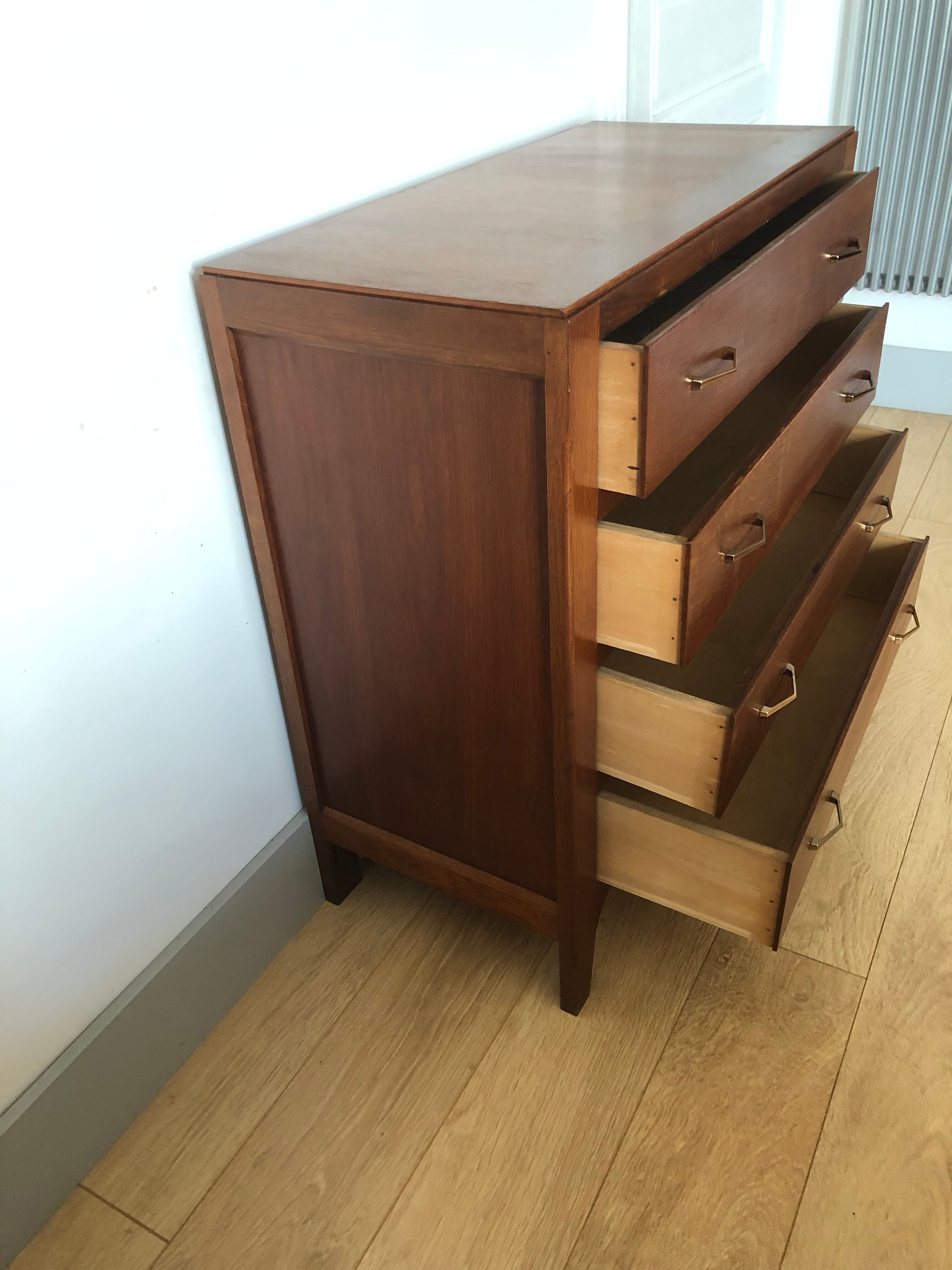 Vintage art deco chest of drawers