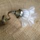 Swan neck sconce