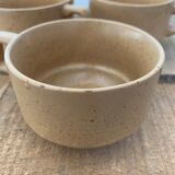 Coffee cups in sandstone