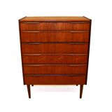 Teak writing desk, Denmark, 1960