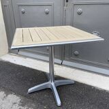 pedestal table terrace table vintage bistro