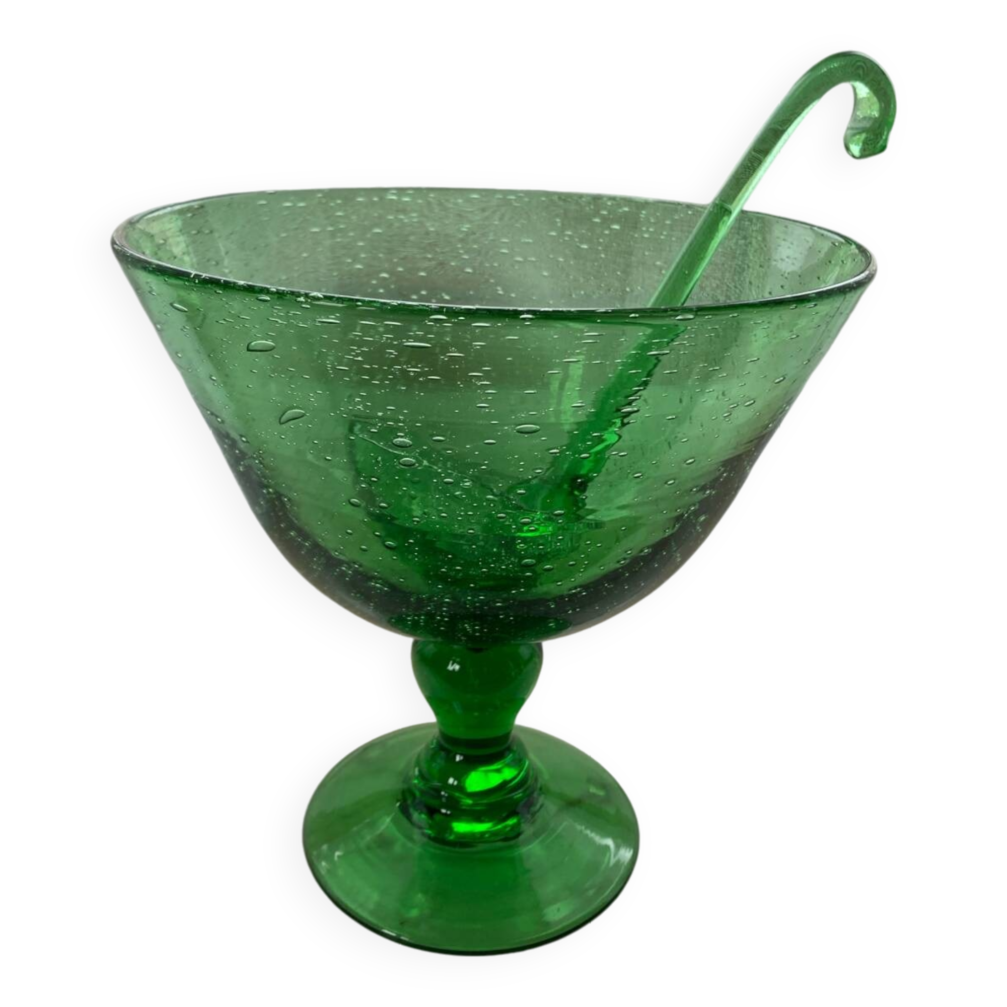 Biot vintage punch service cup ladle