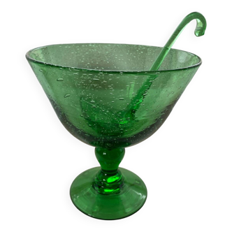 Biot vintage punch service cup ladle