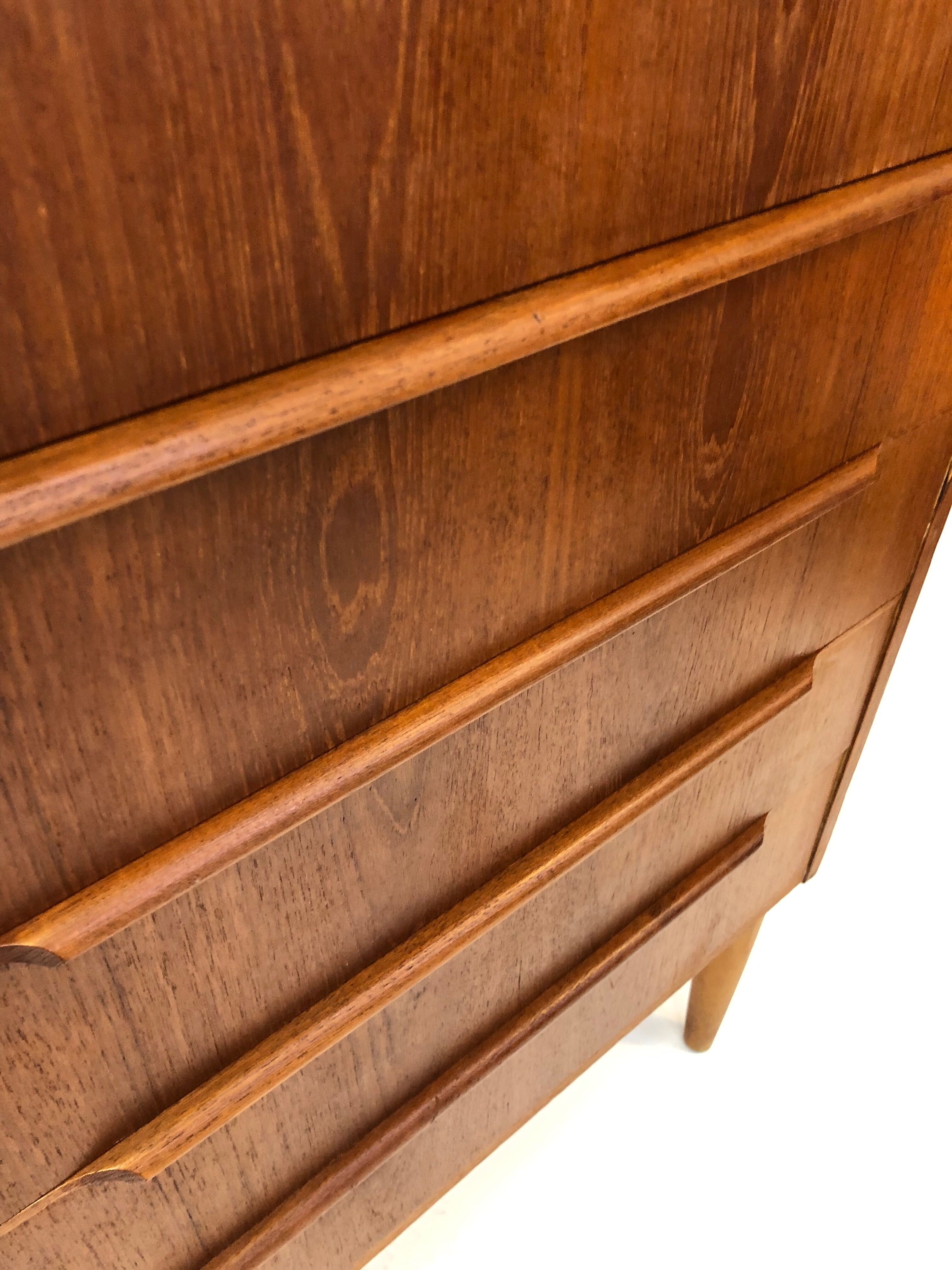 Convenient dresser vintage danish design teak