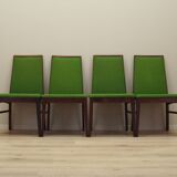 Ensemble de quatre chaises en palissandre, design danois, années 1970, éditeur : Dyrlund
