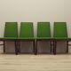 Ensemble de quatre chaises en palissandre, design danois, années 1970, éditeur : Dyrlund