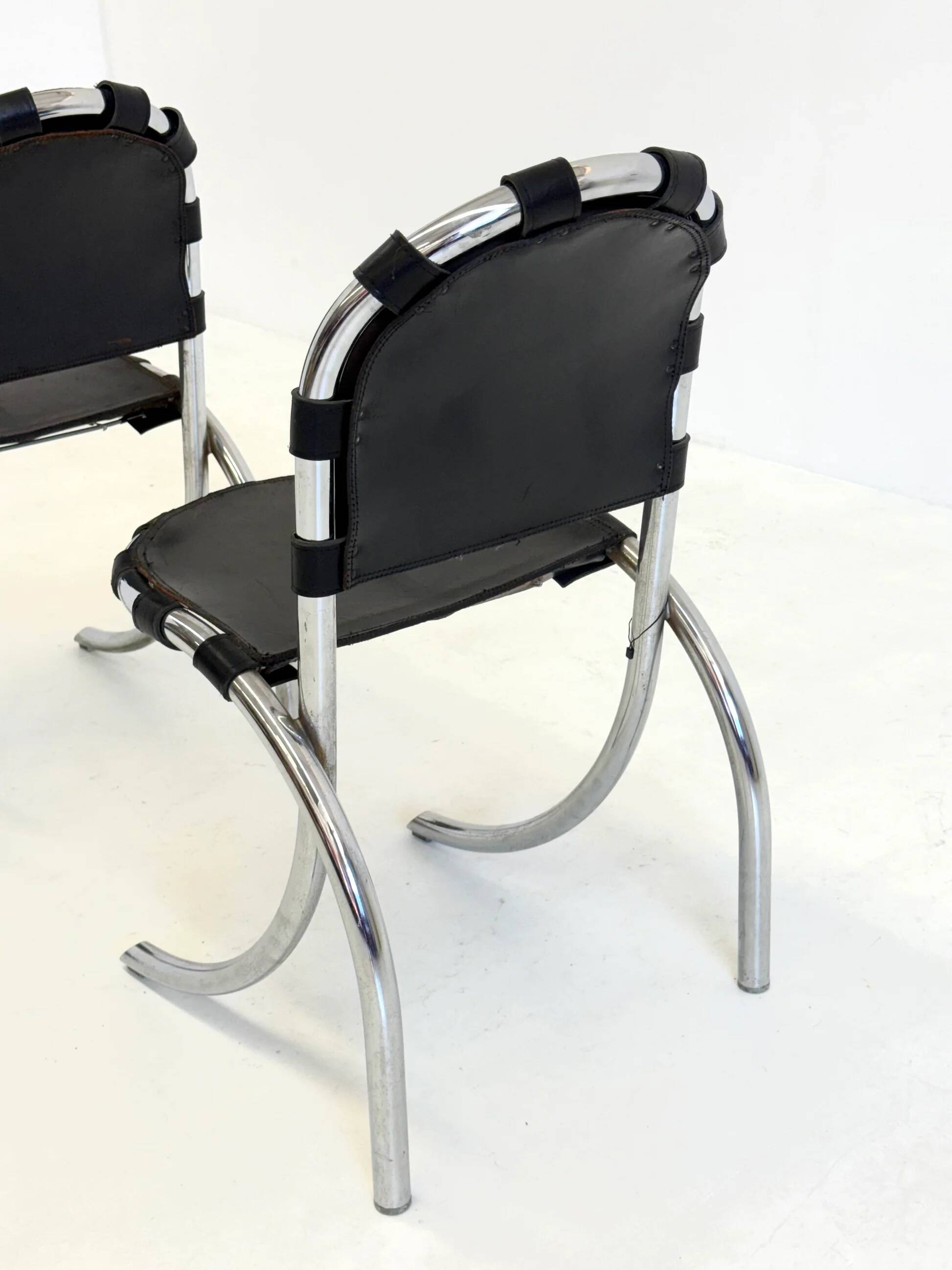 Set of 2 Medusa dining chairs by Studio Tetrarch for Alberto Bazzani