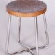Bauhaus Stools in Chromed Steel, Beech and Plywood, Germany, 1930s, Set of 2