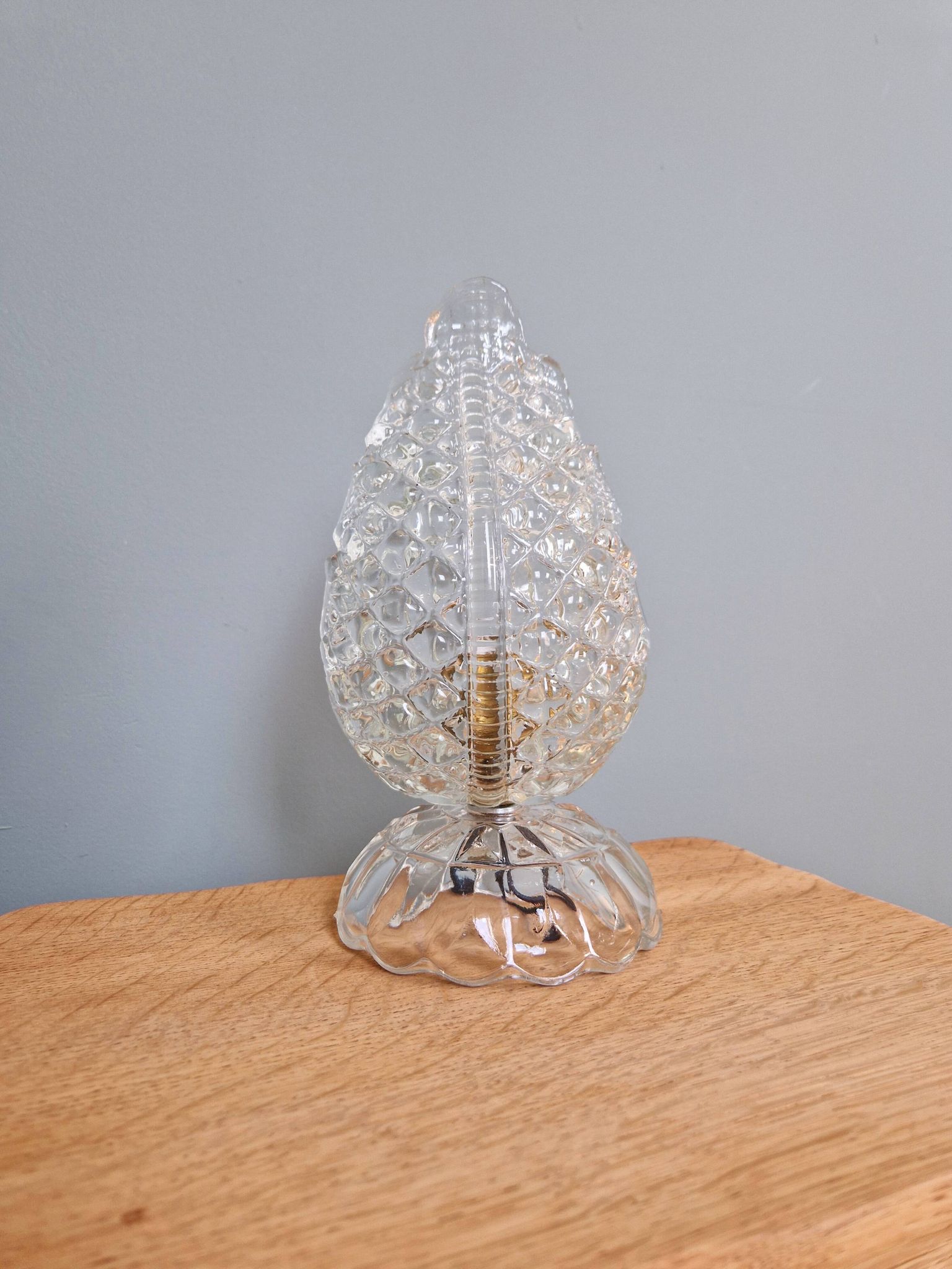 Murano glass table lamp, Barovier & Toso, 1950s