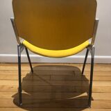 yellow giancarlo piretti chair for castelli