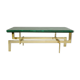 Table basse en placage de malachite et laiton doré circa 1970
