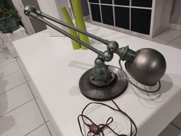 Lampe industrielle de Jean Louis Domecq  pour Jielde vintage années 1950