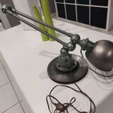 Industrial lamp by Jean Louis Domecq for Jielde, vintage 1950s
