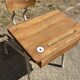 Renovated antique desk with inkwell