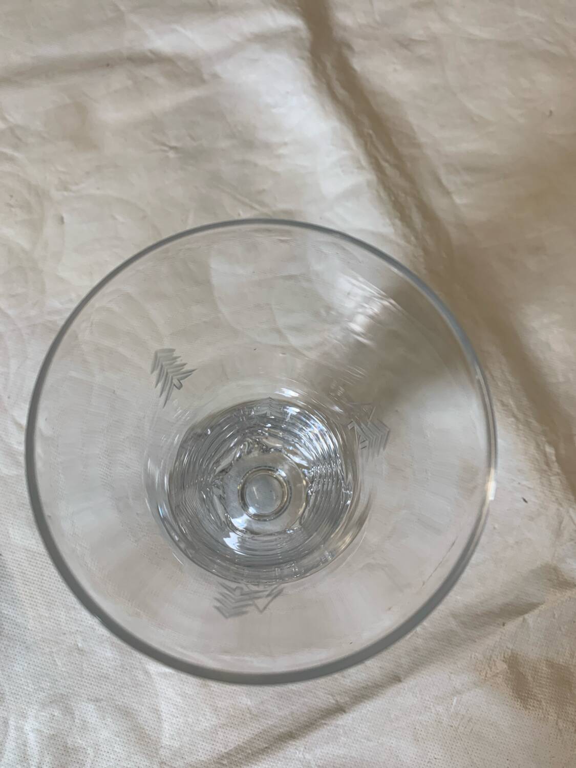 Vase de Noel Daum