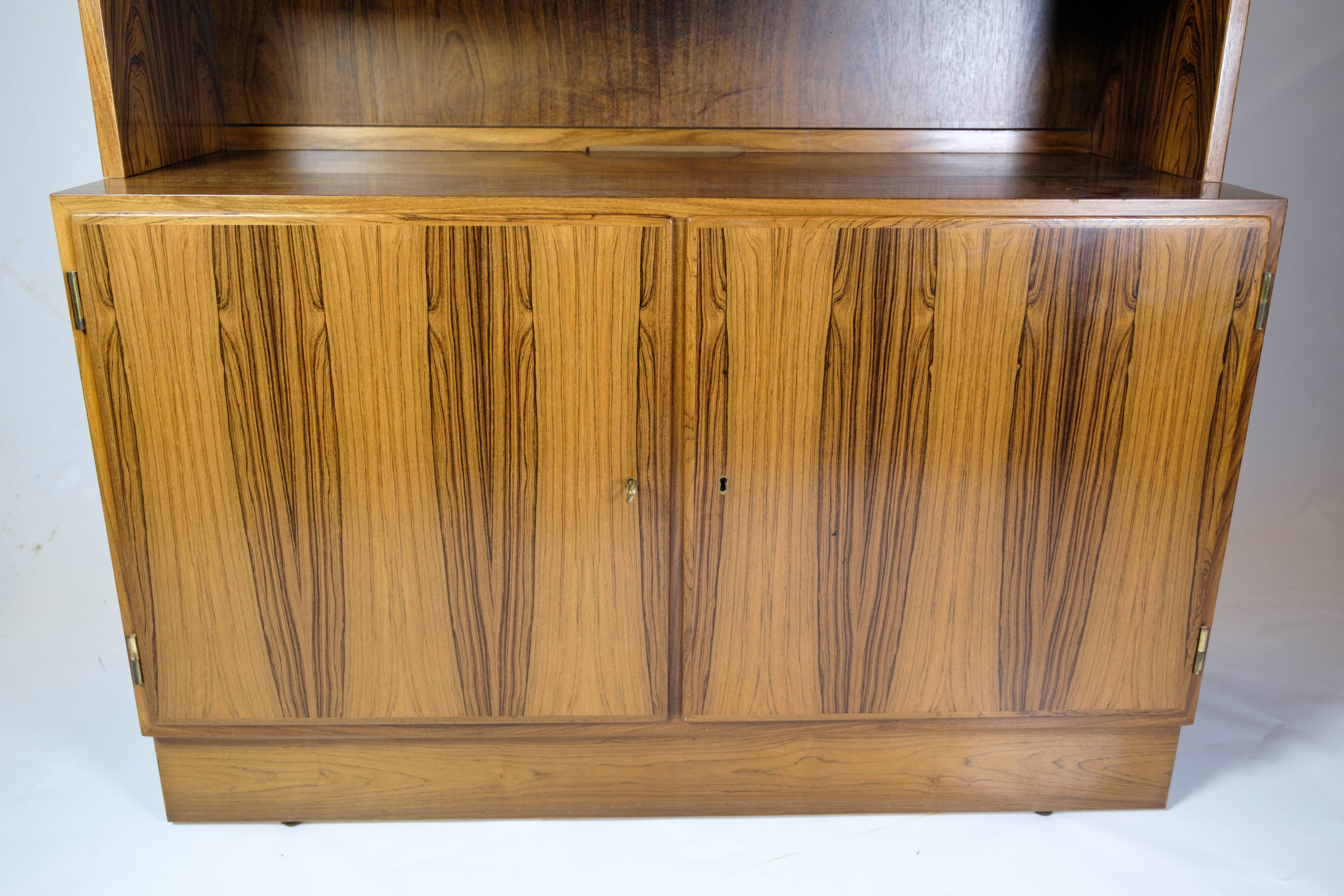 Bookcase Made In Rosewood By Hundevad Furniture From 1960s