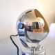 Applique eye ball en inox design années 70