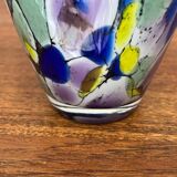 Postmodern glass vase by Hans Jürgen Richartz for the Richartz art collection, 1980s.