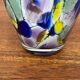 Postmodern glass vase by Hans Jürgen Richartz for the Richartz art collection, 1980s.