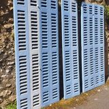 Set of Blue Shutters/Blinds - Late 19th Century