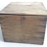 Wooden hat box