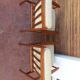 Scandinavian armchair Grete Jalk in teak, 50