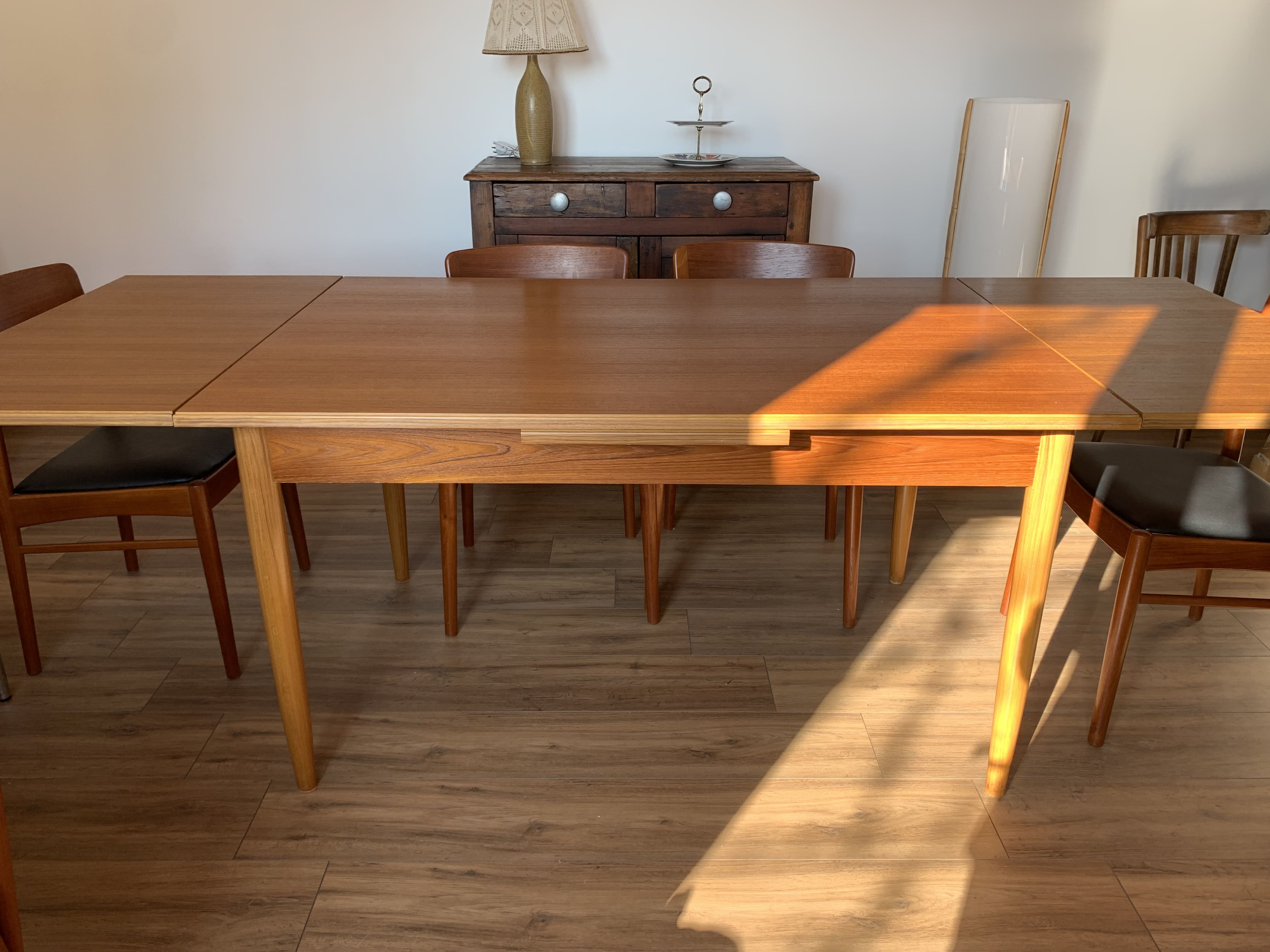Dining room table "wallet" - 2M40 unfolded