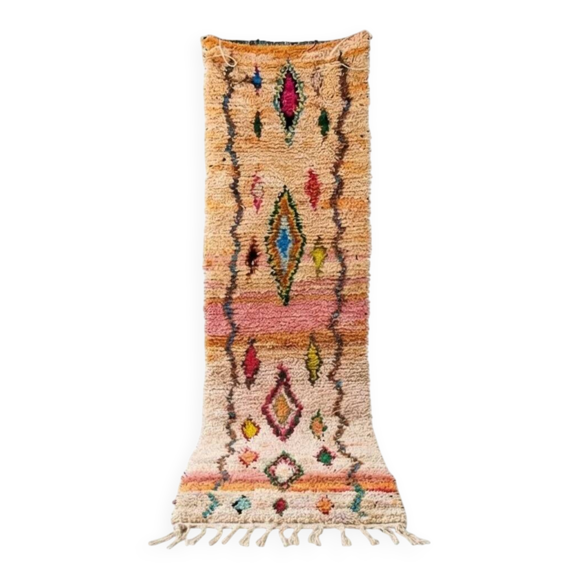 Boujad Tribal Berber rug 75 x 280 cm