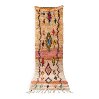 Berber rug Boujad Tribal 75 x 280 cm