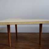 Table basse boomerang années 60