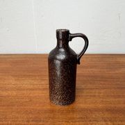Mid-century ceramic carafe vase by Bastian le Pemp for Kemper / Quimper France, 1960s.
