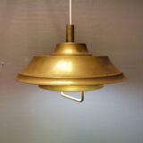 Hanging lamp in solid brass 1970s Denmark