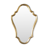 Golden mirror 60x40cm
