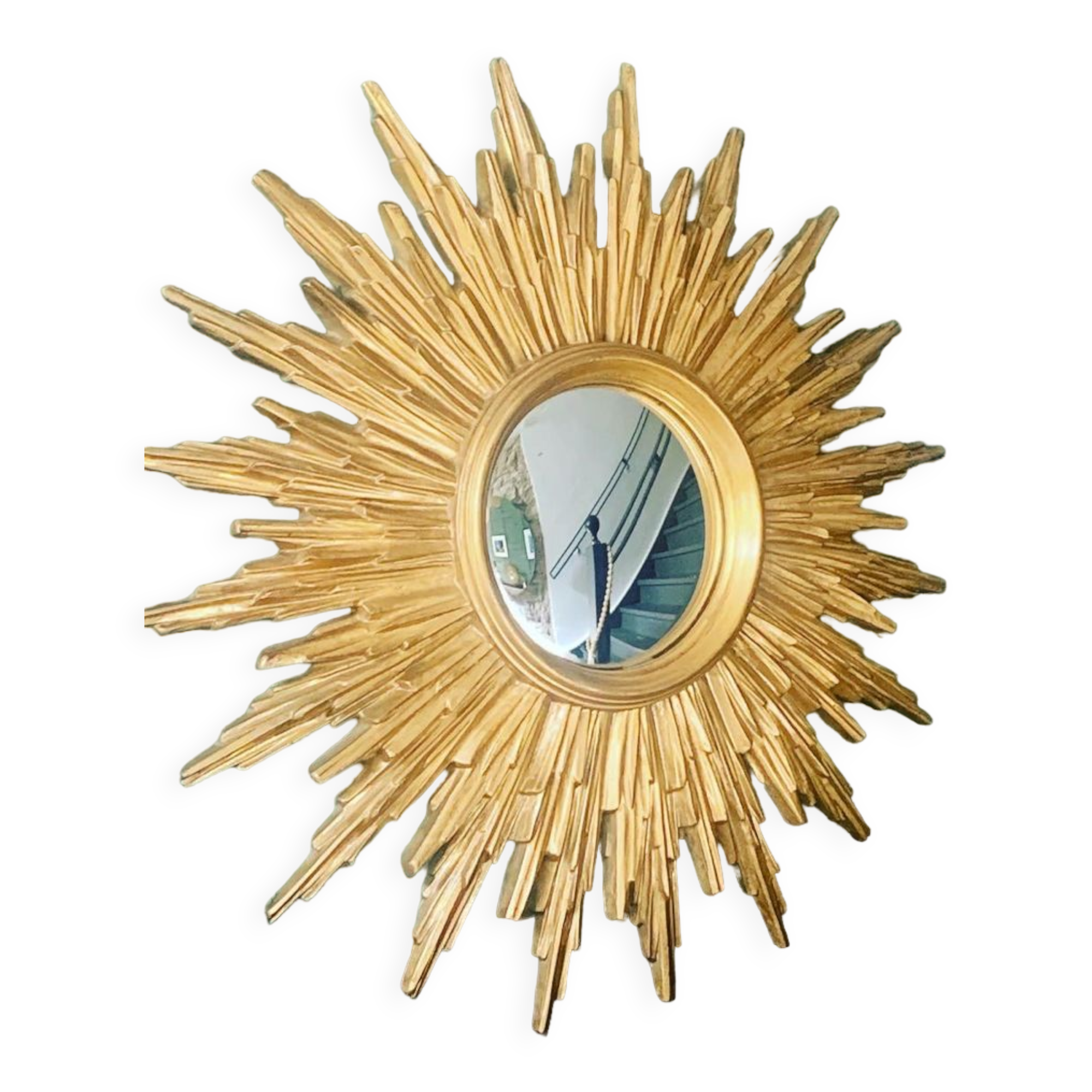 Miroir sorcière résine