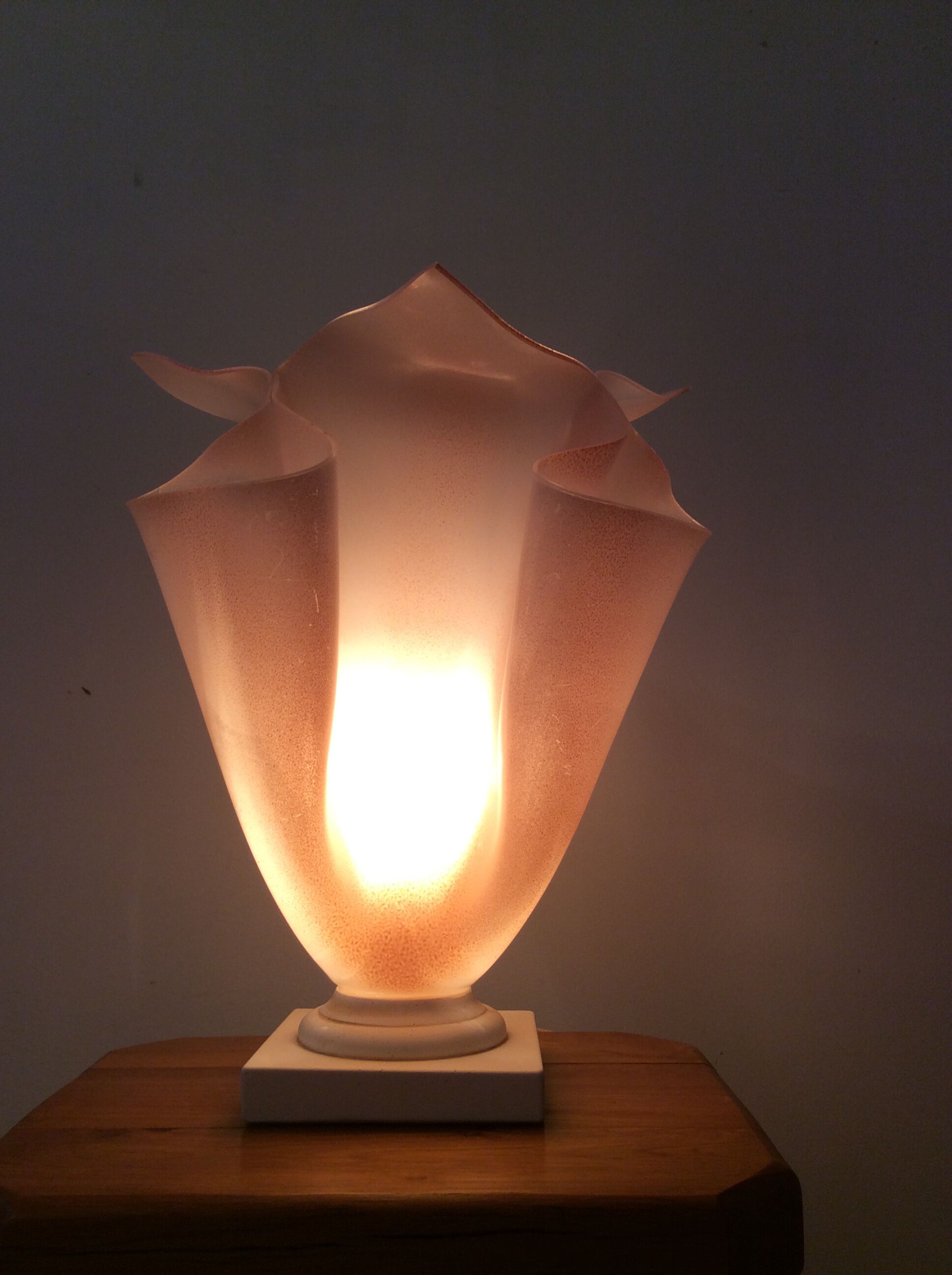 Vintage Soleillade handkerchief lamp from the 80s