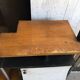 Large vintage 1960s multicoloured wall shelf system made of wood and aluminium.