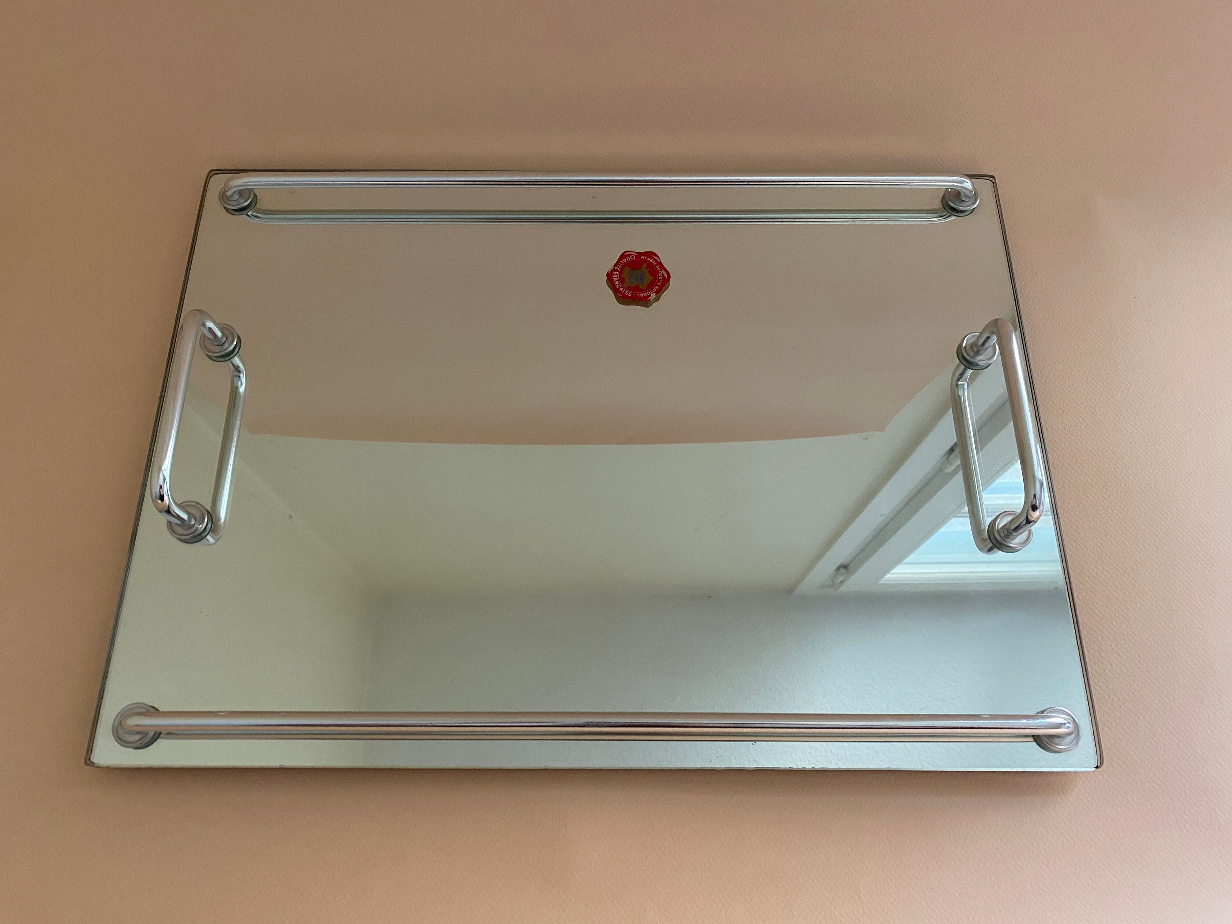 1950s mirror tray
