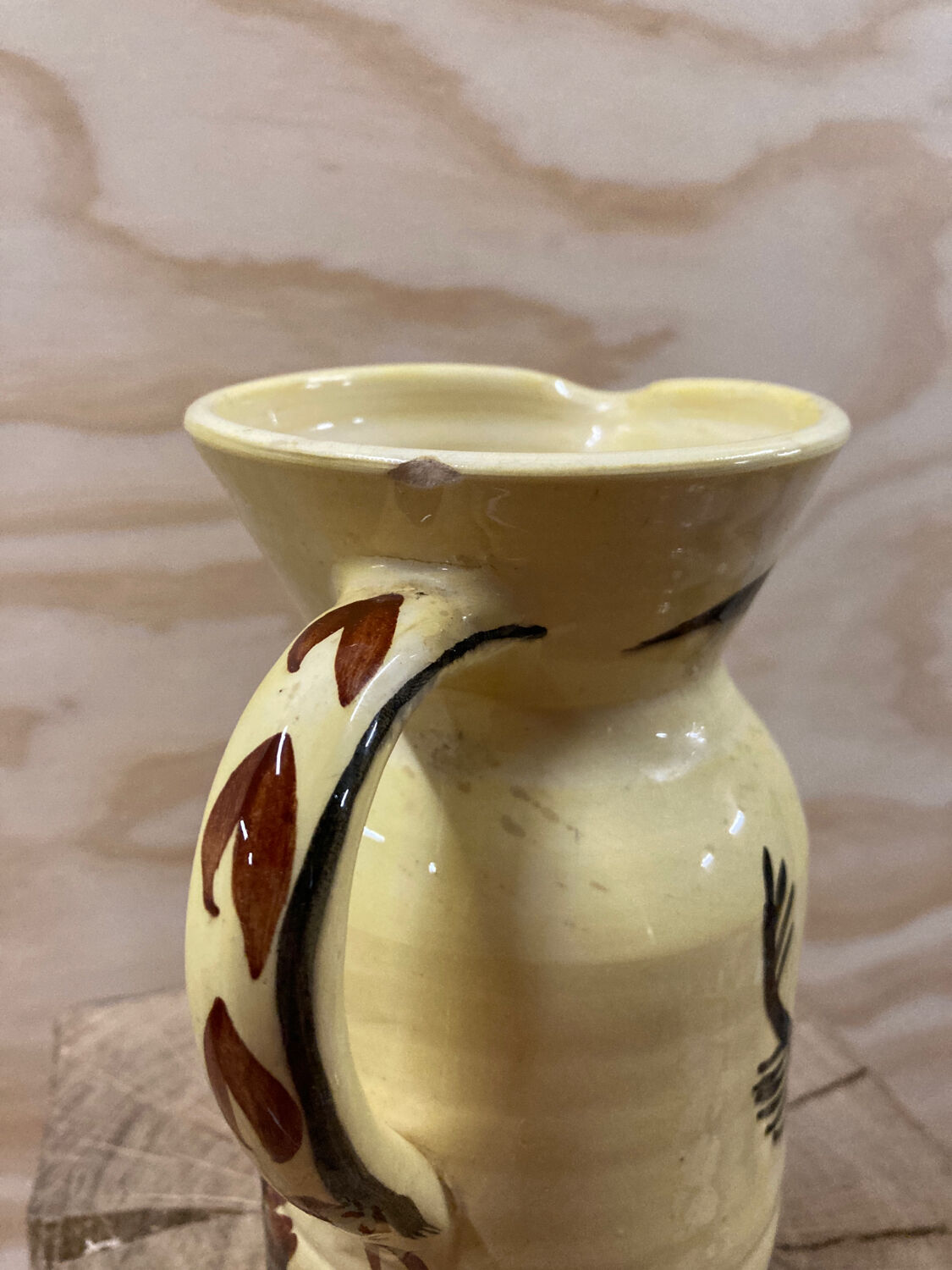 Bull pitcher from Meyssac pottery prehistoric style Corrèze