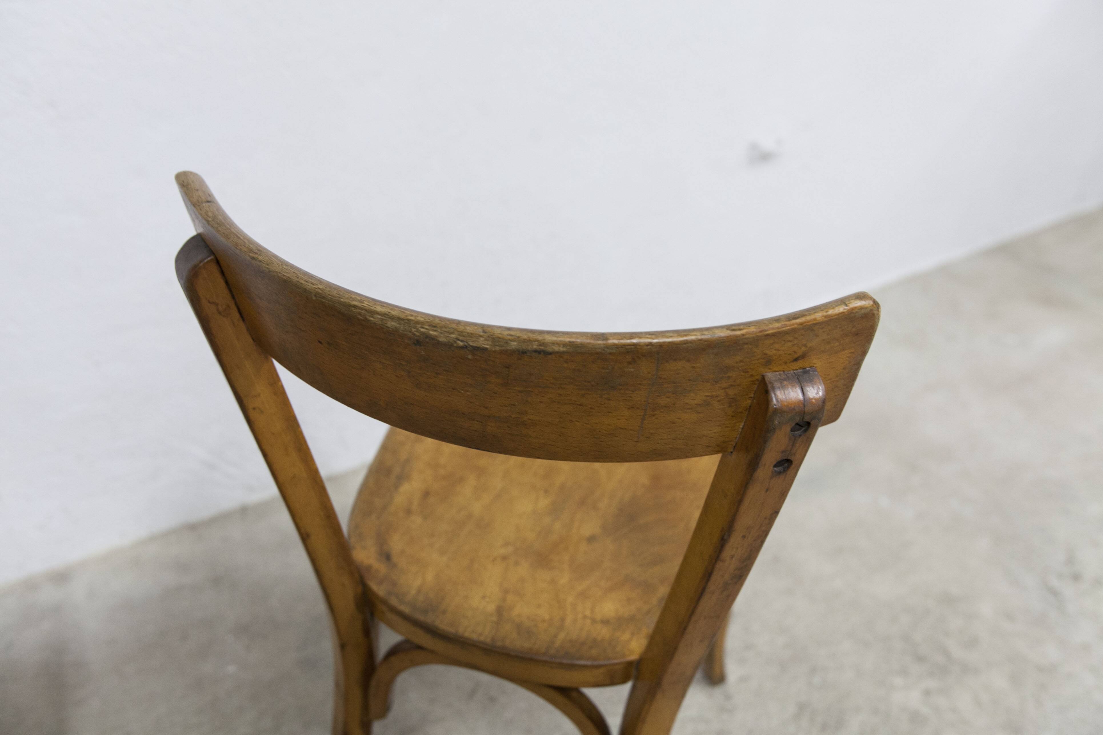 Pair of Baumann model 55 chairs from 1950