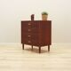 Teak chest of drawers, Danish design, 1970s, production: Denmark