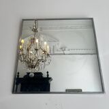 Vintage square designer mirror 1950