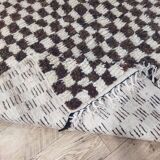 Handmade wool Berber rug 300X195 cm
