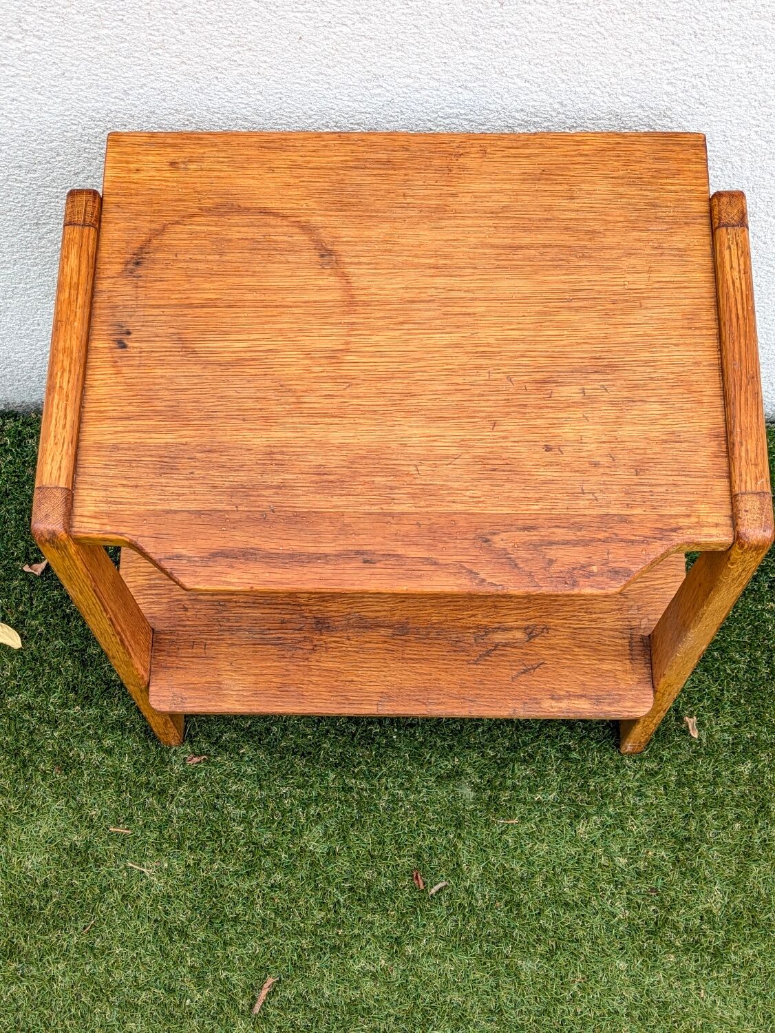 Vintage Modernist Bedside Table Roger Landault 1950 - ABC Edition