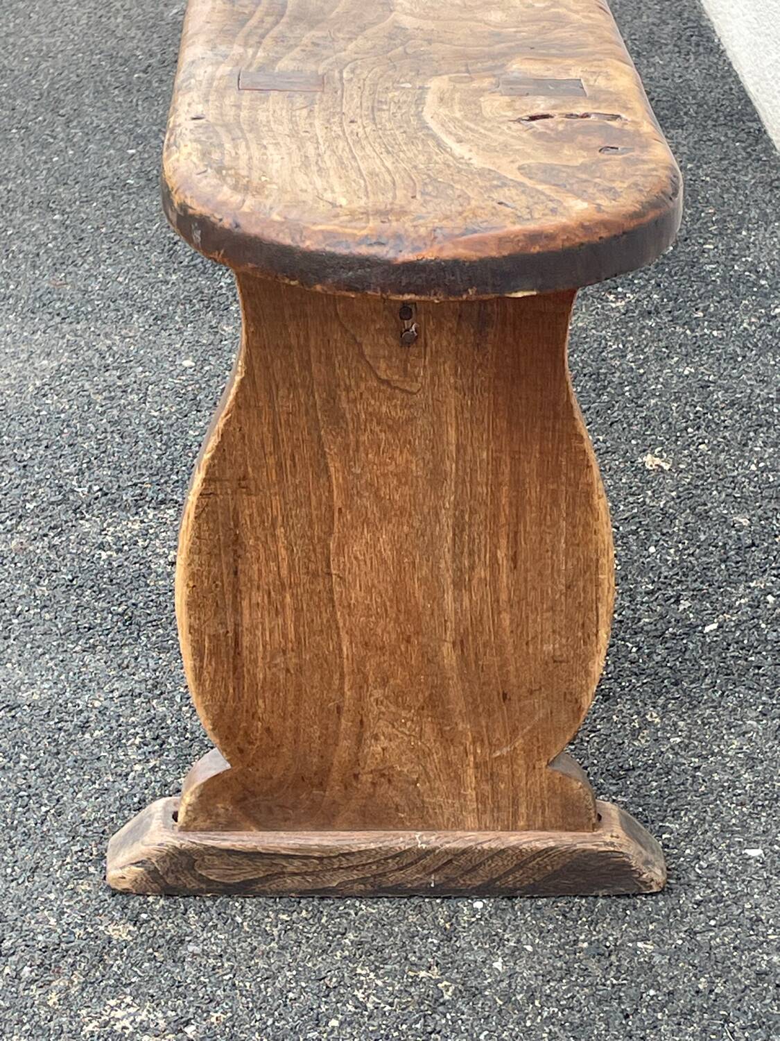 Farm bench from the early 20th century