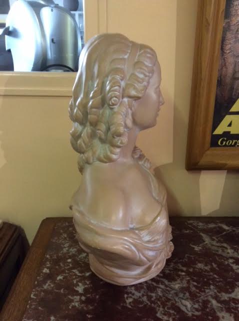 Plaster bust