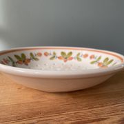 Vintage drip dish in Gien porcelain