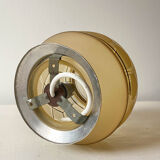 Ceiling lamp amber globe and golden border