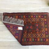 Small oriental wool rug - 80 x 46cm