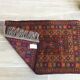 Small oriental wool rug - 80 x 46cm